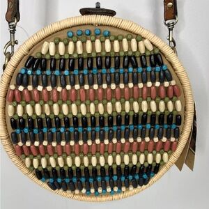 Patricia Nash Spring wicker Pompeiana crossbody
